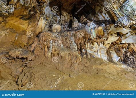 Stalactites Inside The Cave Stock Image Image Of Texture Wall 48725207
