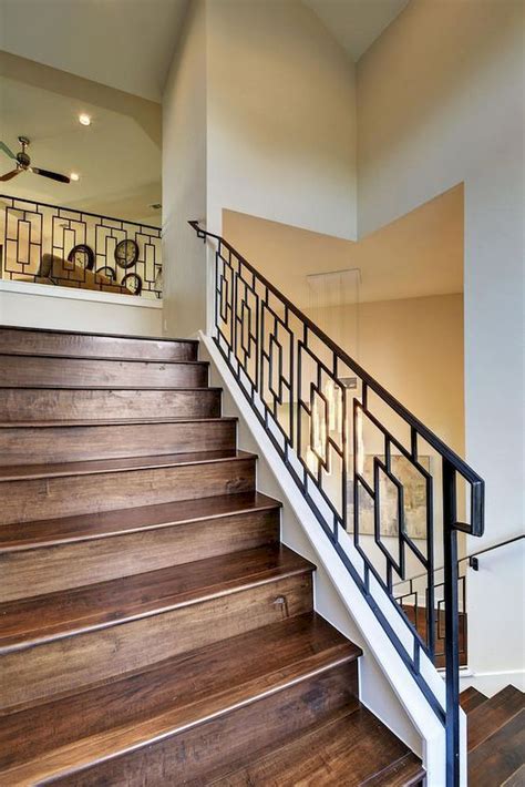 Marvelous Wood Railing Indoor Stairs References Stair Designs