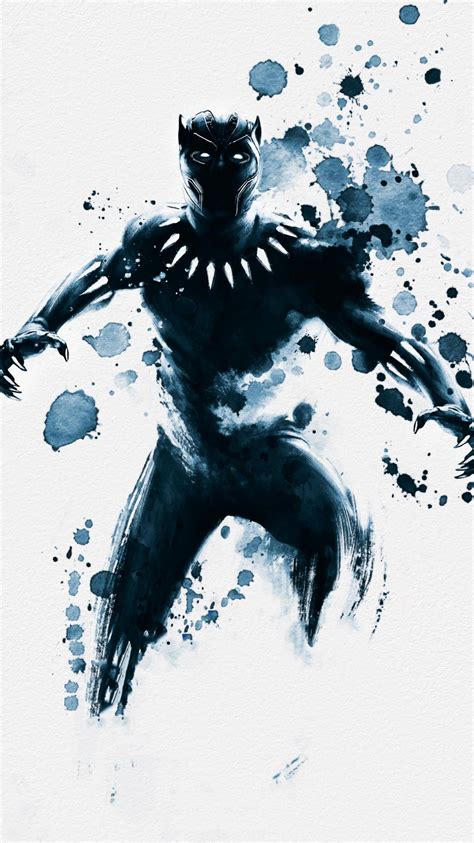 Black Panther 2018 Phone Wallpaper Moviemania