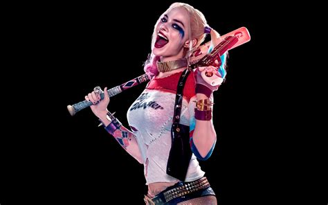 Wallpaper Suicide Squad Harley Quinn Margot Robbie Dc Comics