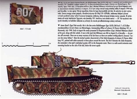 The Tiger I Pz Kfpw VI Of Michael Wittmann Build Tank Tiger Ii