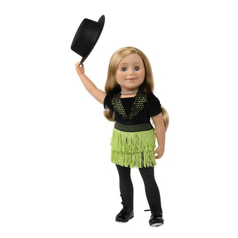 happy tap km37 tap dance outfit for 18 inch dolls maplelea