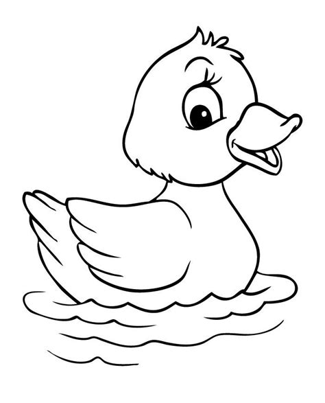 40 Duck Shape Templates Crafts And Colouring Pages Мультипликационные