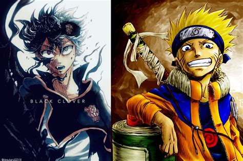 Similarity Between Naruto And Black Clover Anime