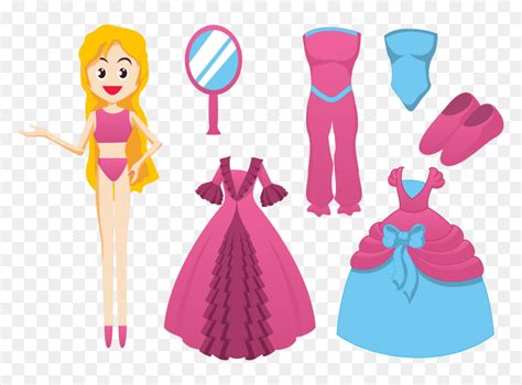 Barbie Doll Dress Clip Art Barbie Dress Clipart Hd Png Download Clip Art Library