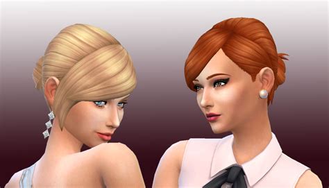 My Sims 4 Blog Alternative Bun Hair For Females By Kiara24