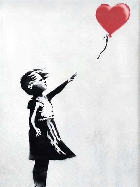 Girl With Balloon Banksys Most Inspiring Painting Banksy Graffiti
