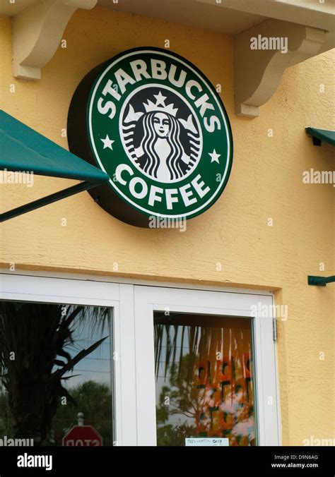 Starbucks Signs Hi Res Stock Photography And Images Alamy