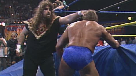 Cactus Jack Brutalizes Paul Orndorff In A Falls Count Anywhere Match