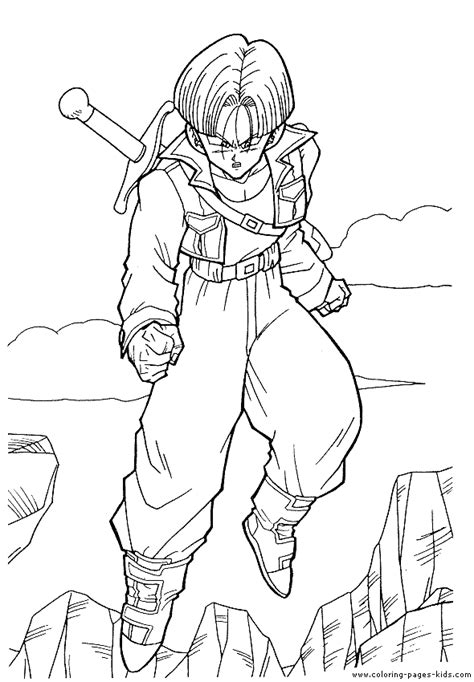 According to the dragon ball wiki, mystic refers to potential unleashed. Dragon Ball Z color page - Cartoon Color Pages - printable cartoon coloring pages for kids to ...