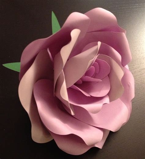 Giant Rose From Cricut Giant Flower Cartridge Love Making These