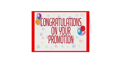 Top card promotions by issuer. Congratulations On Your Promotion Card | Zazzle.com