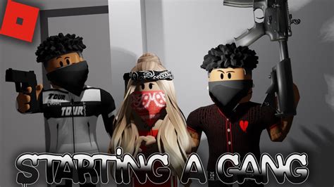 Starting A Gang In Roblox Realistic Roleplay Youtube