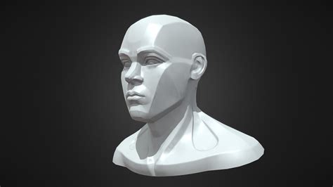 Bust Facets 3d Model By Senseimitz C2cc490 Sketchfab