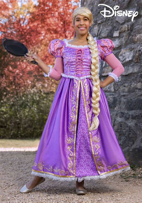 Womens Plus Size Tangled Deluxe Rapunzel Costume Ph