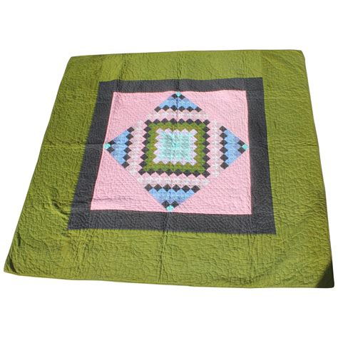 Lancaster County Amish Bars Quilt At 1stdibs