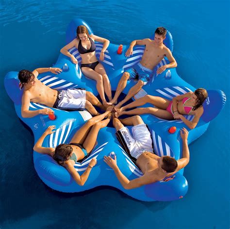 Pool And Beach 6up Lounge Inflatable Pool Floats Pool Floats Pool Toys For Adults