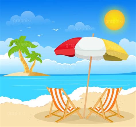 Download High Quality Beach Clip Art Vacation Transparent Png Images