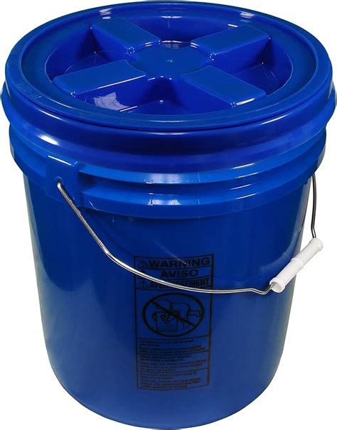 Bucket Kit One Blue 5 Gallon 90 Mil Bucket With Blue Gamma
