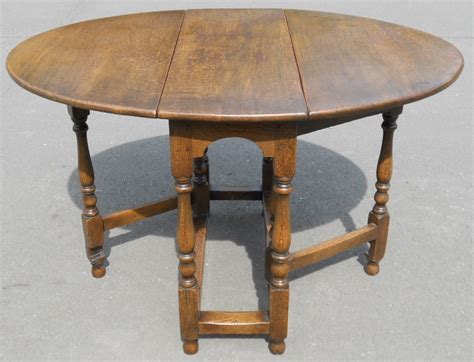 small oval oak dropleaf gateleg table  titchmarsh goodwin