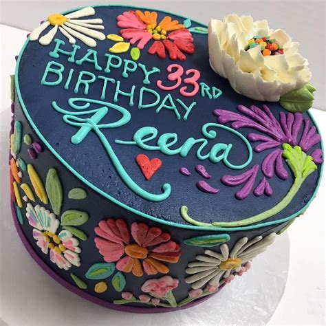 Anniversary cake, birthday cake, floral cake, flower cake, pastel cake. Girly floral cake design | Pastel de cupcakes, Tortas y ...