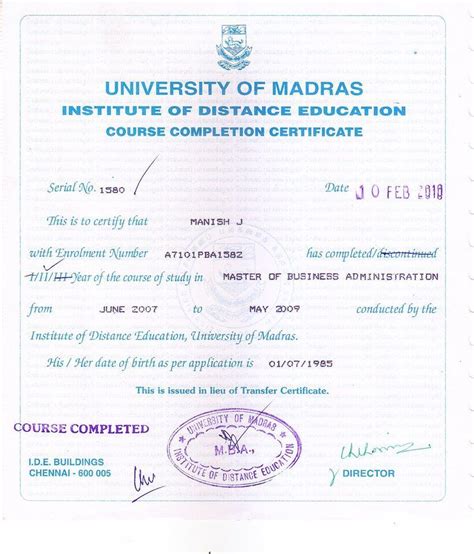 How To Get Degree Certificate From Anna University Before Convocation