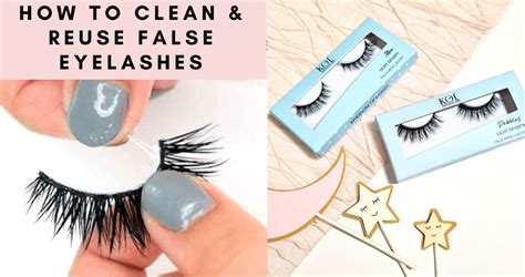 how to clean and reuse false eyelashes kingdomoflashes