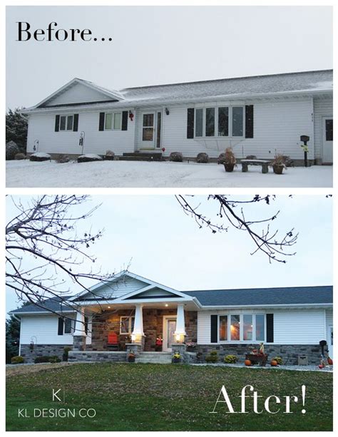 Modern Farmhouse Renovation Before And After