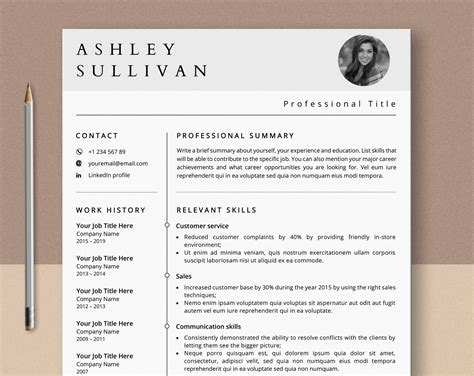 Skills-based Resume Template, Career Change Resume, Functional Resume