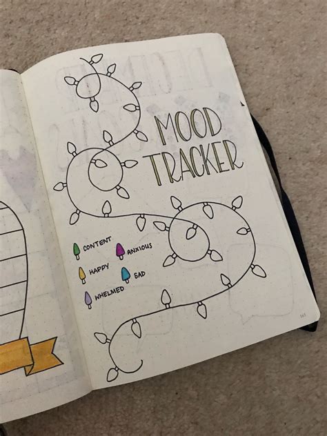 Bullet Journal Mood Tracker This Is A Simple Mood Tracker For Your