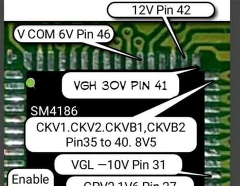 Electronics Tricks And Tips Sm4186 Ic Data Sheet Led Tv Pannel