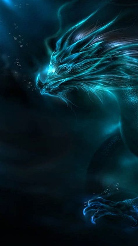 37 The Most Complete Abstract Blue Dragon Background Images