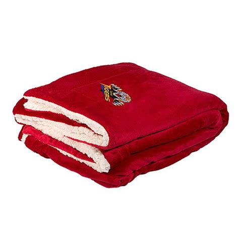 Jumbo Micro Mink Sherpa Blanket Personalization Available Positive
