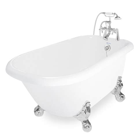 Looking for clawfoot bath tubs? American Bath Factory 54 in. AcraStone Acrylic Classic ...