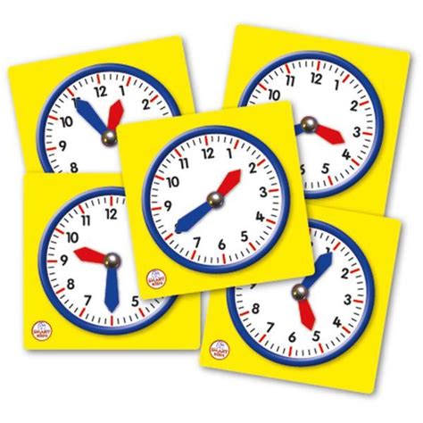 Student Clocks Set Of 5 Smart Kids Educational