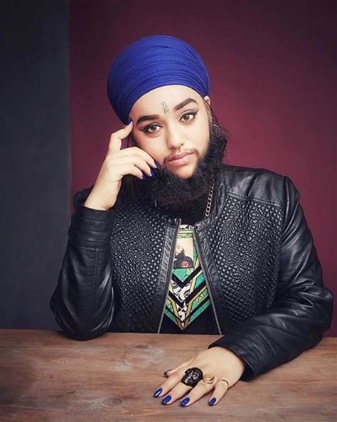 Bearded Woman Harnaam Kaur Proves Being Hairy Isn T Scary Photogallery