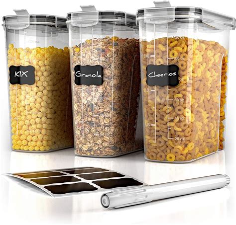 List view gallery view patent click to select and contact. Tayyakoushi Cereal Container Storage Set - 3 Piece ...