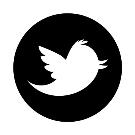 Black And White Twitter Icon 379773 Free Icons Library