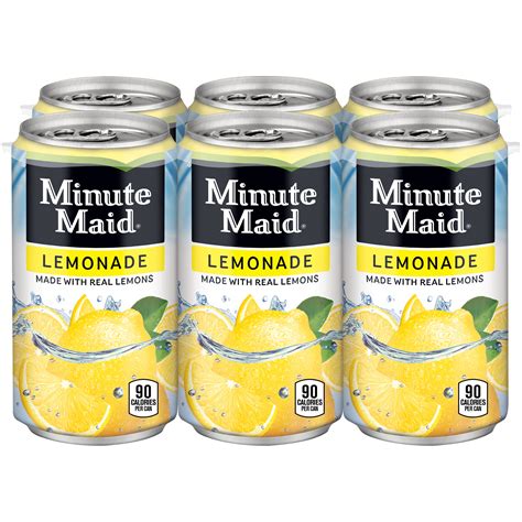 Minute Maid Lemonade, 7.5 Fl. Oz., 6 Count - Walmart.com - Walmart.com