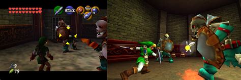 The Legend Of Zelda Ocarina Of Time 3ds Vs N64