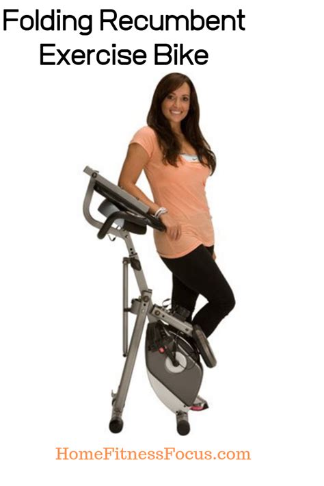 Folding Recumbent Exercise Bike Exerpeutic 400xl Recumbent Bike