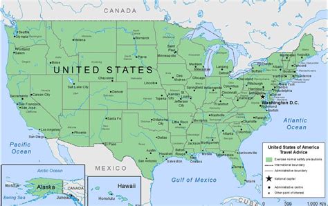 Hei 32 Lister Over United States Of America Map Detailed Large