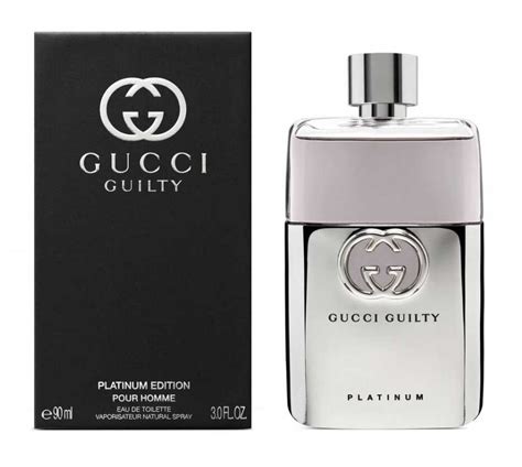 Gucci Guilty Platinum For Men Edt 90ml
