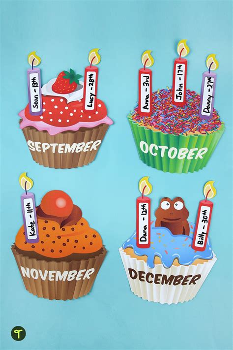 This Tasty Printable Cupcake Birthday Board Is One Of The Most Popular