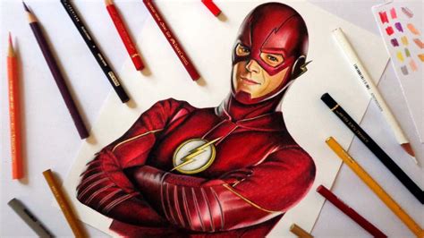 Flash face is very common in people. Speed Drawing: The Flash - YouTube