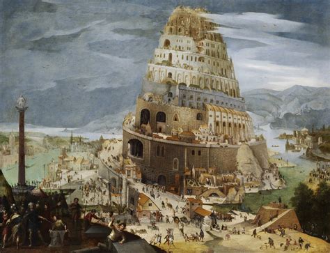 The tower of babel (hebrew: The Tower of Babel | Galerie de Jonckheere