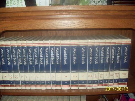I Have A Set Of 1976 World Book Encyclopedias I Would Like To Sell Can