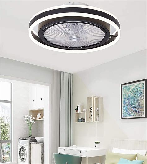 Led Remote Ceiling Fan With Light Kit 48w Modern Dimmable Ceiling Fan