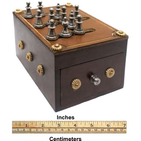 Chess Puzzles Wood Puzzles Escape Room Diy Mechanical Puzzles Box