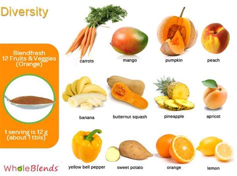 Wholeblends™ The Best Real Food Blends Orange Fruits And Veggies